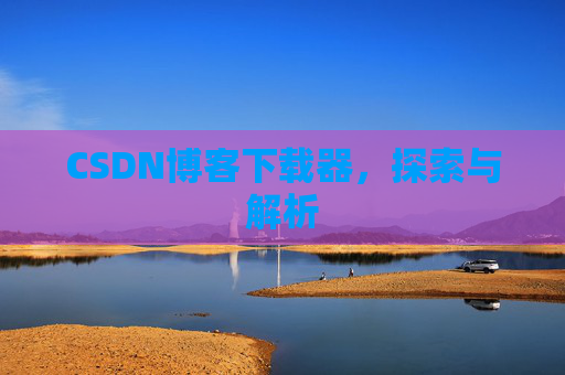 CSDN博客下载器，探索与解析